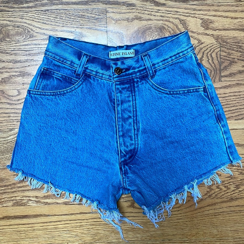 Vintage Stone Island Jean Shorts